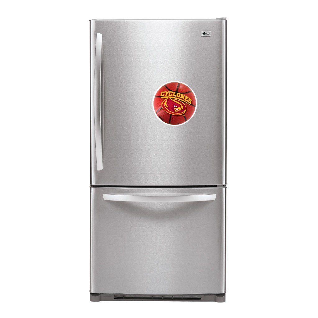 Iowa State - Basketball Shaped Magnet