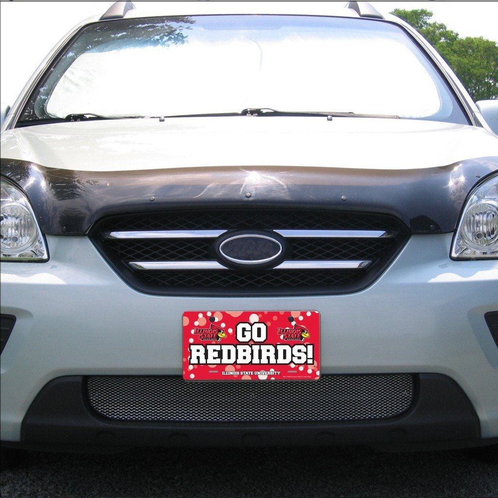 Illinois State University œGo Redbirds! License Plate