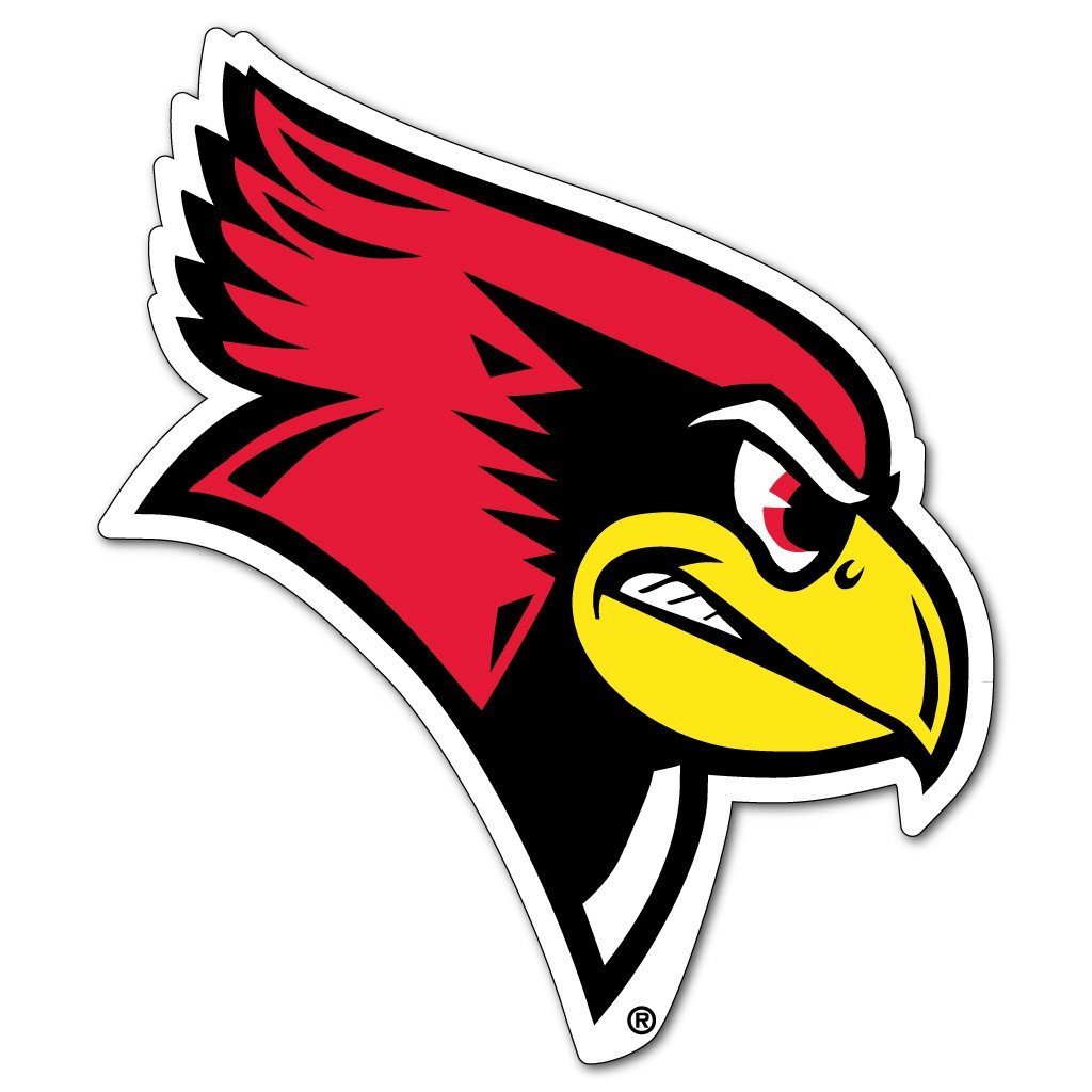 Illinois State “ Redbirds Shaped Magnet