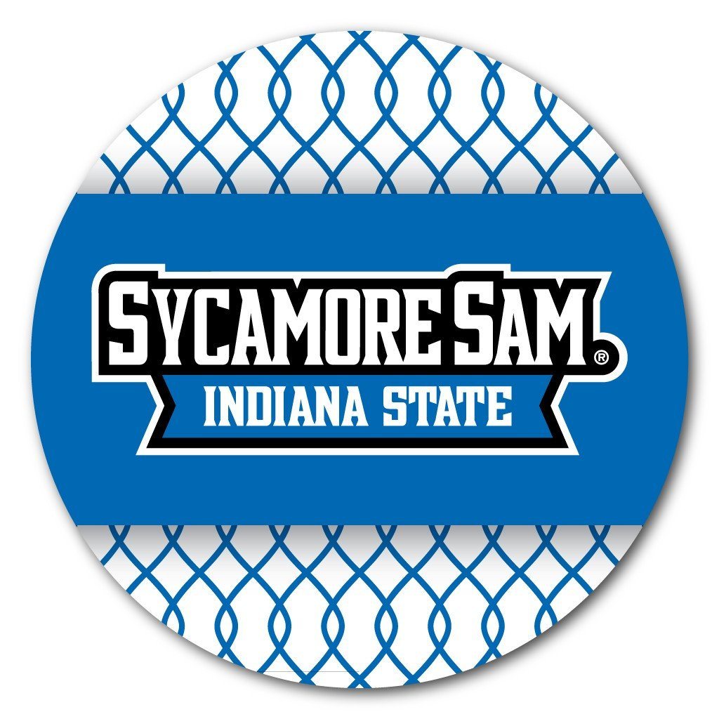 Indiana State University Patterned Coaster Set of 4 - FREE SHIPPING