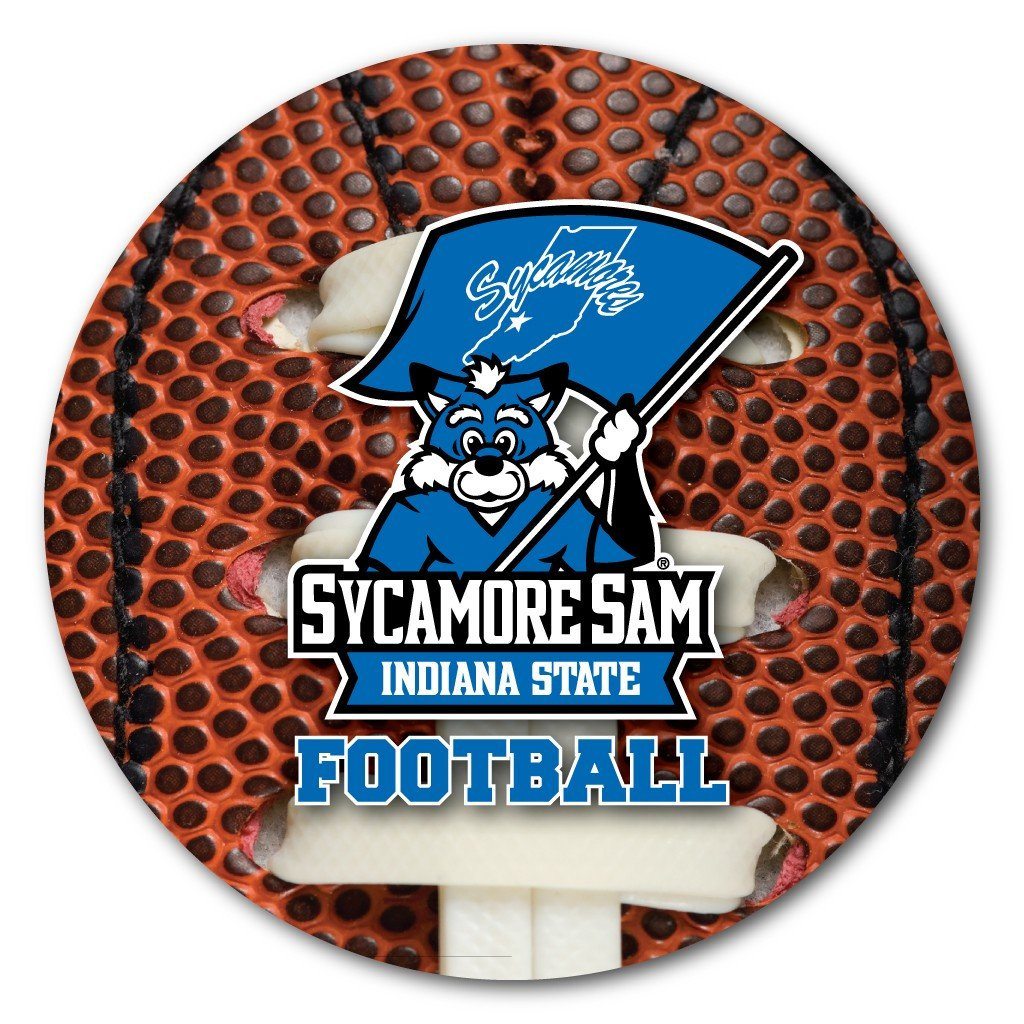 Indiana State University Football Coaster Set of 4 - FREE SHIPPING