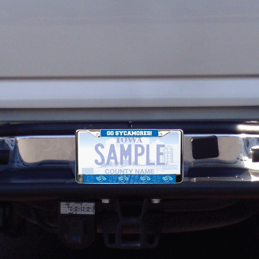Indiana State University Go Sycamores! License Plate Frame FREE SHIPPING