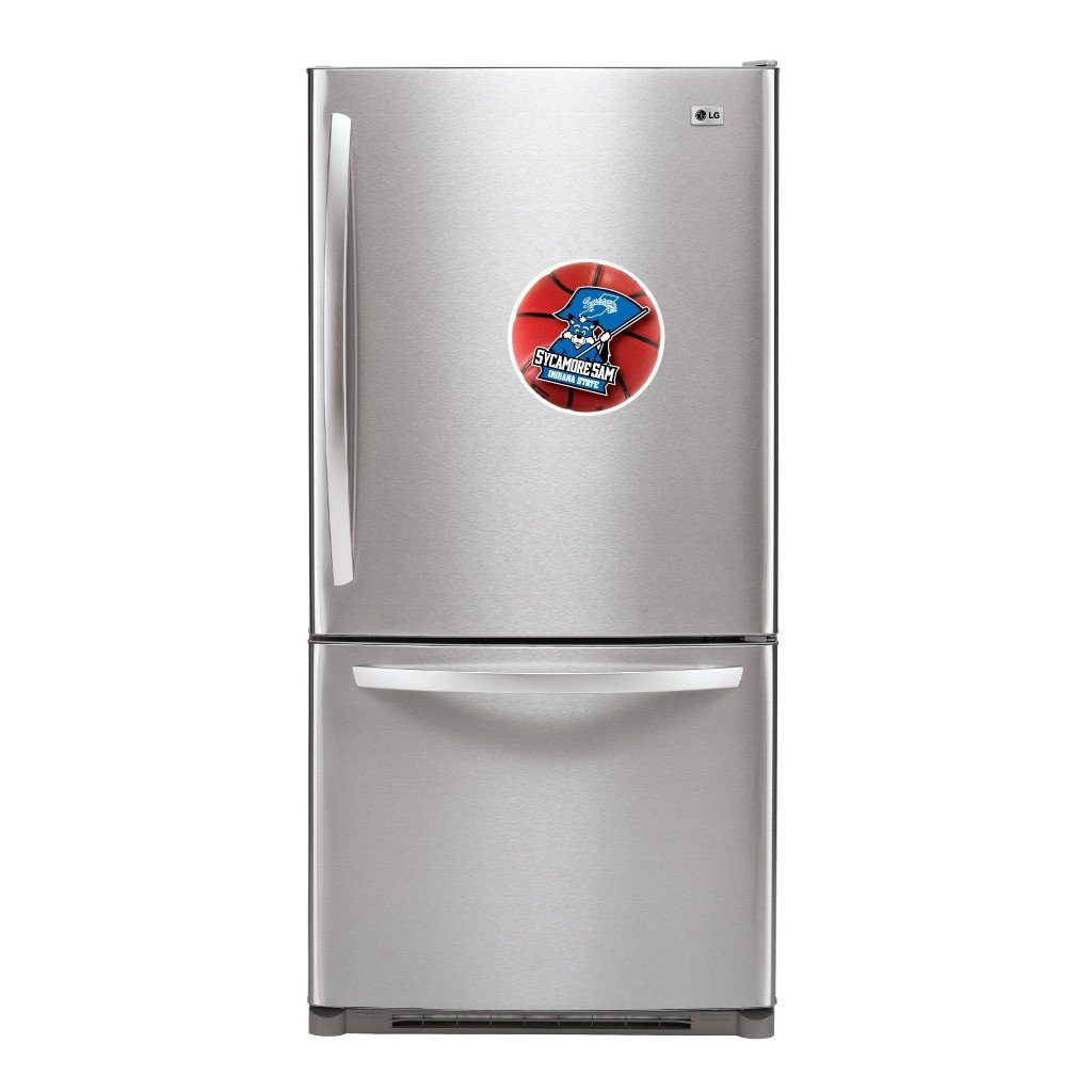 Indiana State University - Basketball Shaped Magnet