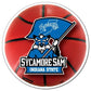 Indiana State University - Basketball Shaped Magnet