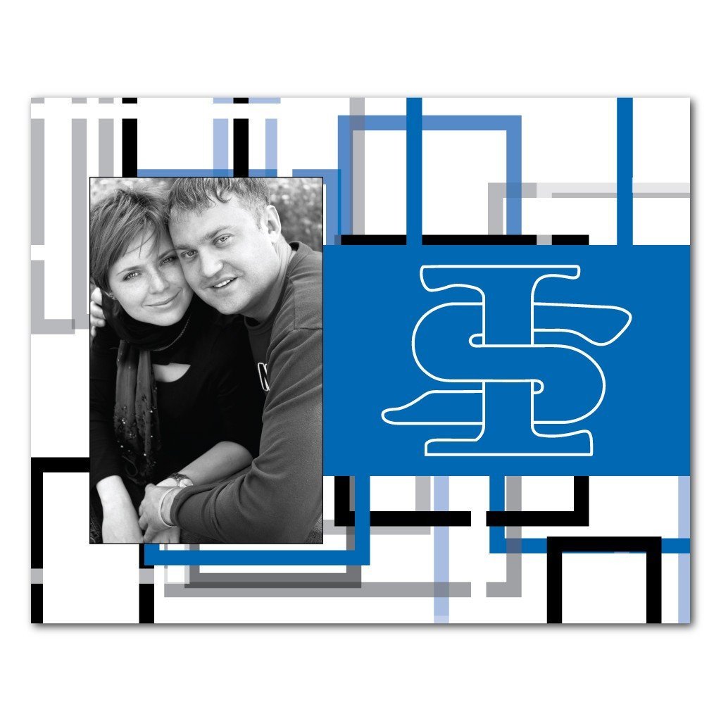 Indiana State University Picture Frame “ Squares Design