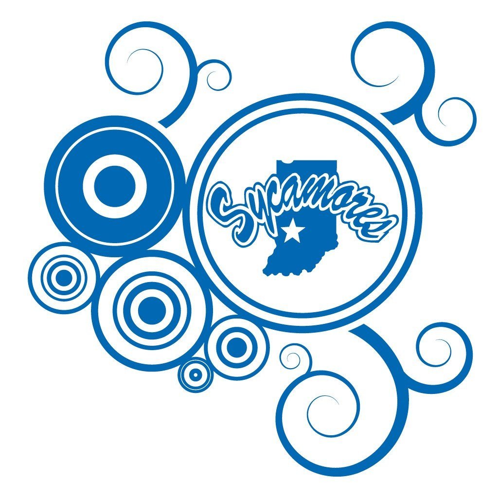 Indiana State University Rally Towel (Set of 3) - Swirl Design