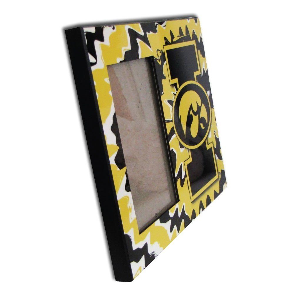 Iowa Hawkeyes Tie-Dye Hawk Picture Frame