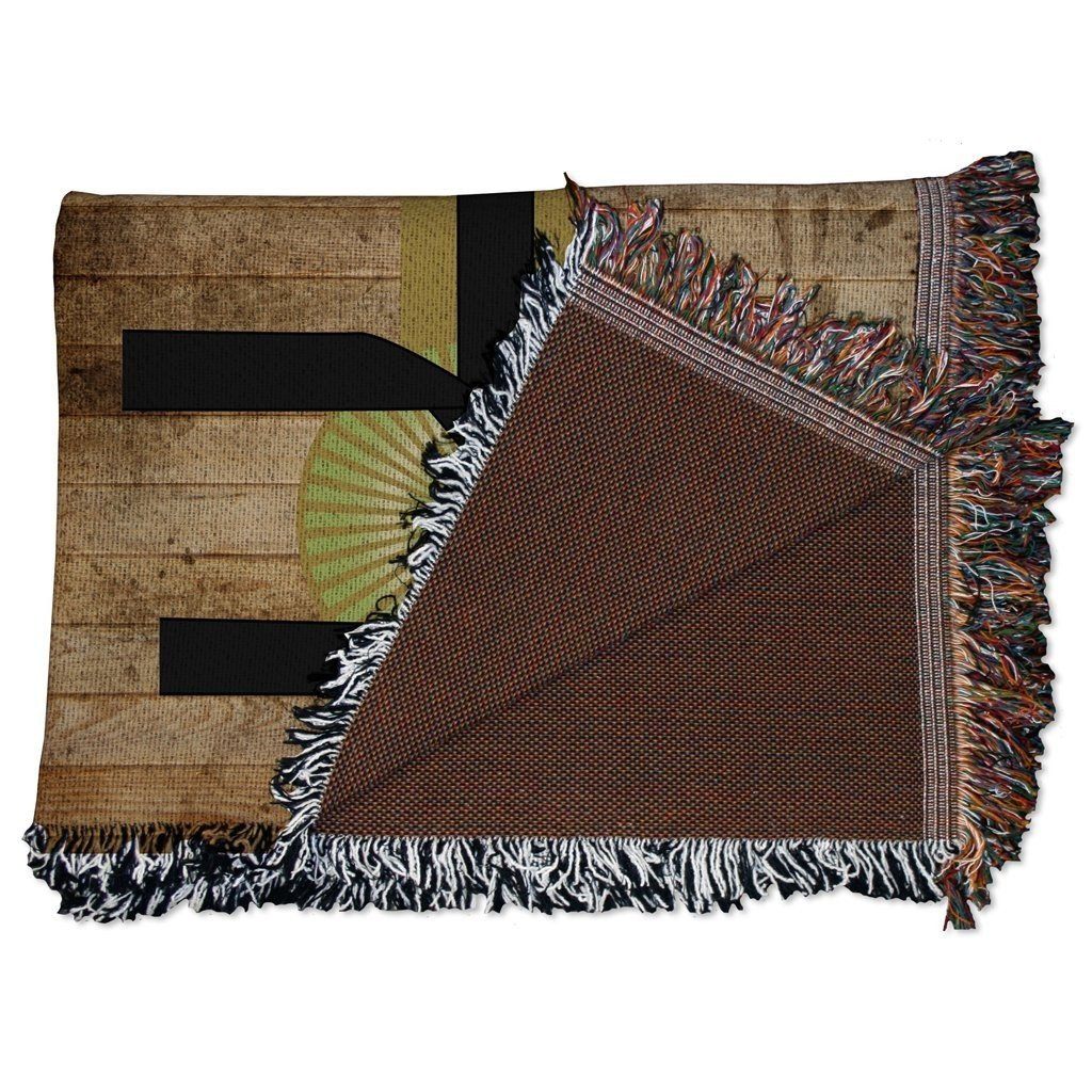 Karate Dad Woven Blanket