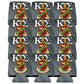 Kappa Sigma Can Cooler Set of 12 - Steel Plate FREE SHIPPING