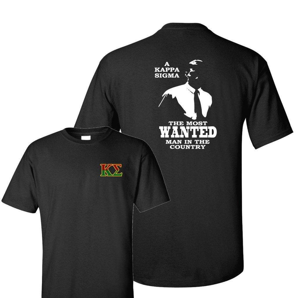Gasvormig zwart Hoogland Kappa Sigma Black T-Shirt - Most Wanted Man | VictoryStore –  VictoryStore.com