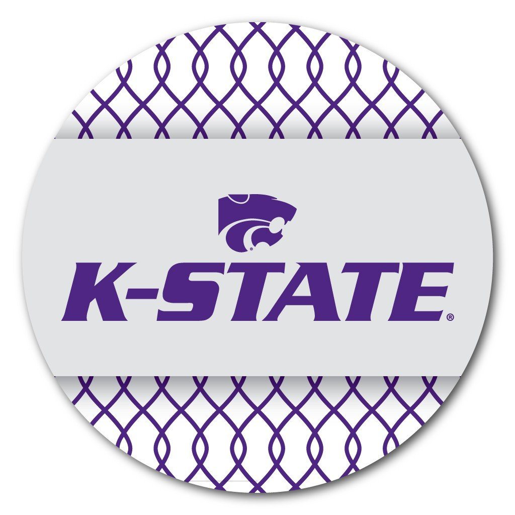 Kansas State University Patterned Coaster Set of 4 - FREE SHIPPING