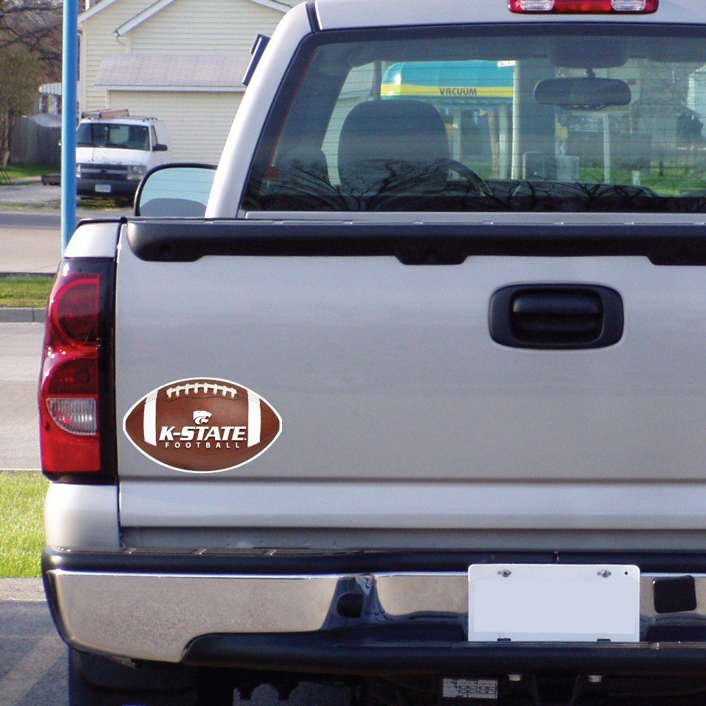 Kansas State “ Football Shaped Magnet