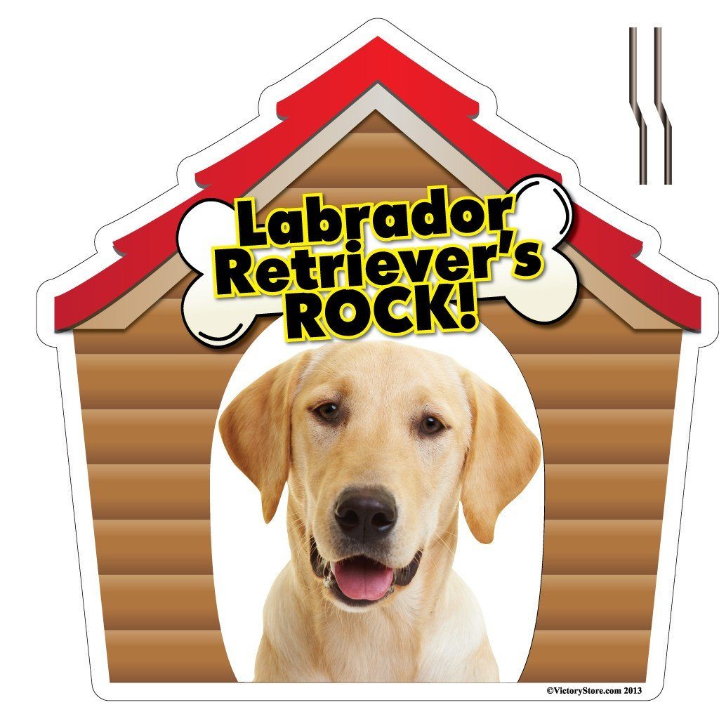 Labrador Retrievers Rock! Dog Breed Yard Sign - FREE SHIPPING