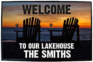lake house doormat