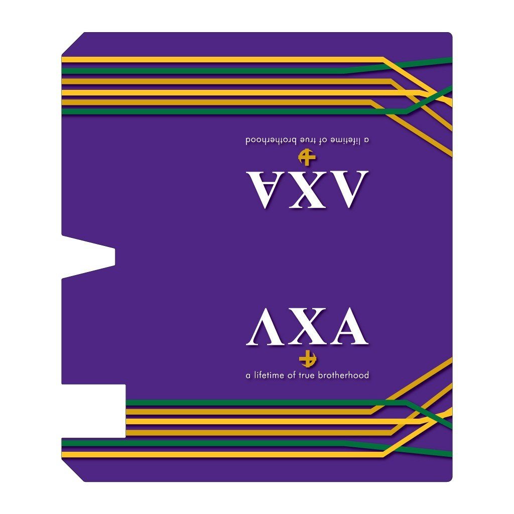 Lambda Chi Alpha Magnetic Mailbox Cover - Design 2