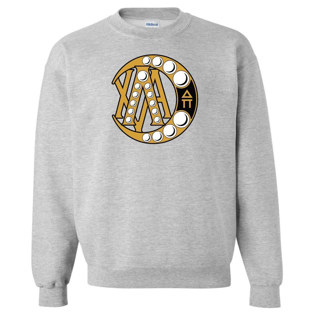 Lambda Chi Alpha Sport Gray Crewneck Sweatshirt Badge Design FREE SHIPPING