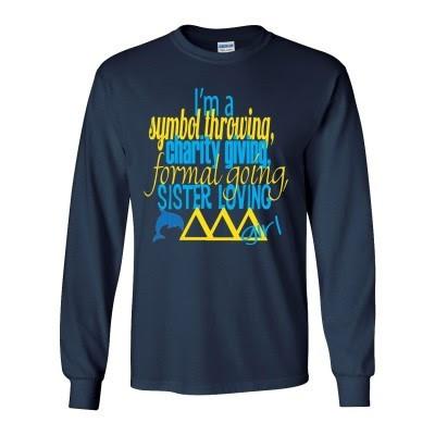 Tri Delta 'I'm a... Tri Delta' Long Sleeve T-Shirt - FREE SHIPPING