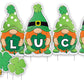 LUCK Gnomes St. Patrick's Day Yard Decoration 13 pc Set (20063)