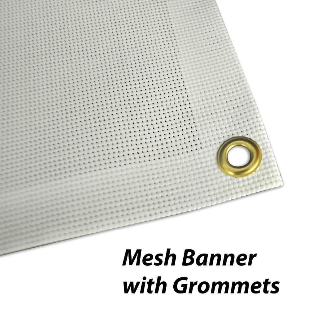 Custom 2'x3' Mesh Vinyl Banner