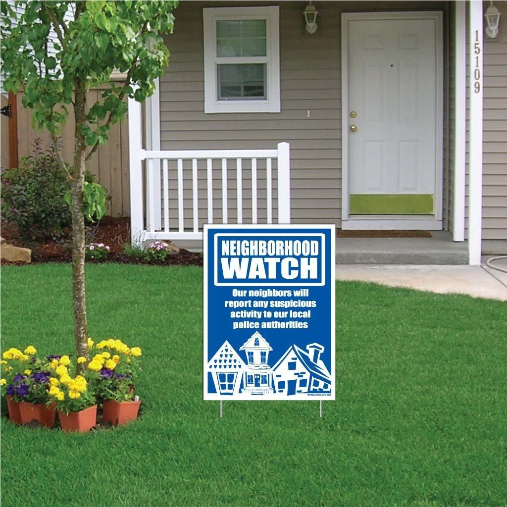 Neighborhood Watch Sign or Sticker