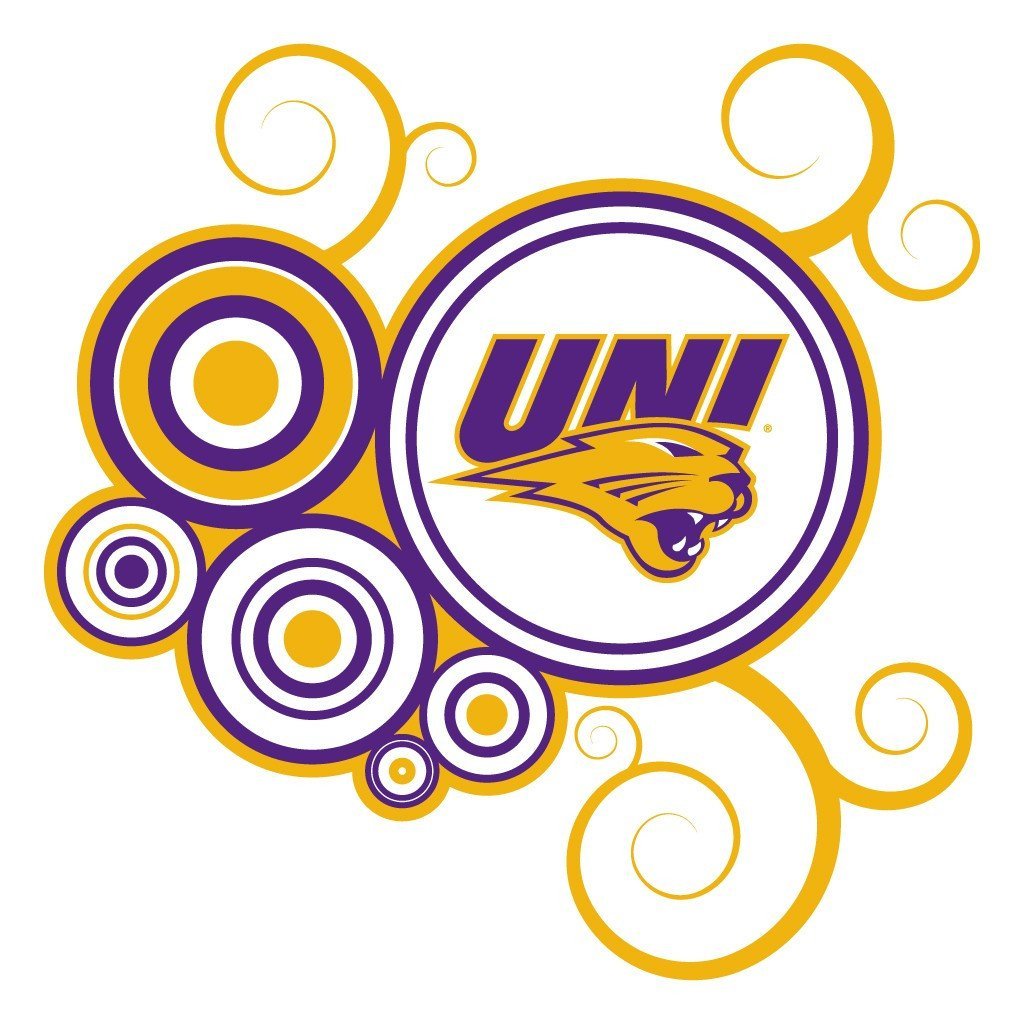 University of Northern Iowa Rally Towel (Set of 3) - Swirl Design