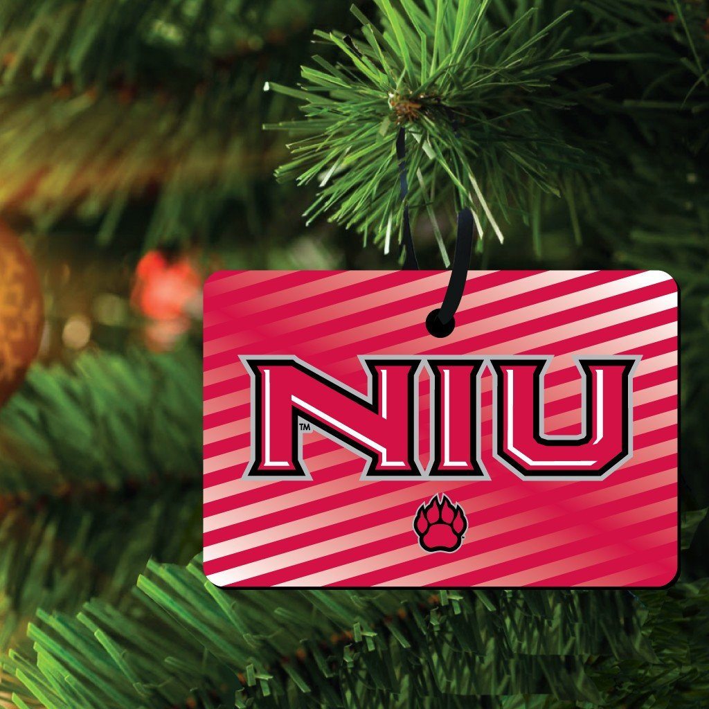 Northern Illinois University Ornament - Set of 3 Shapes - FREE SHIPPING