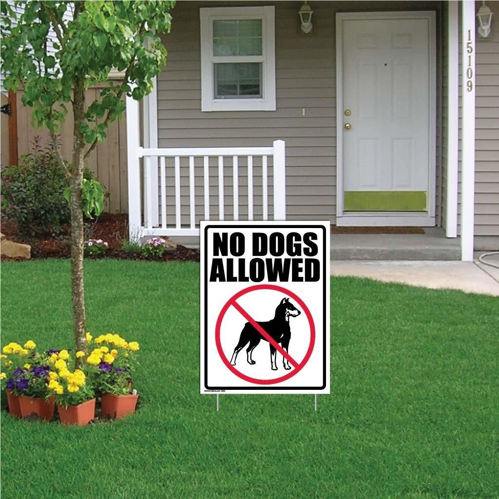 No Dogs Allowed Sign or Sticker