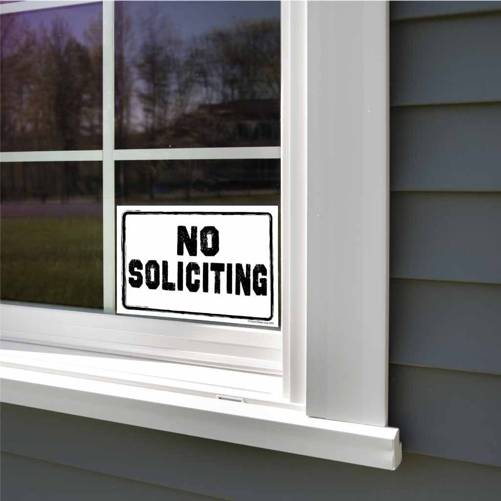 No Soliciting Sign or Sticker - #5