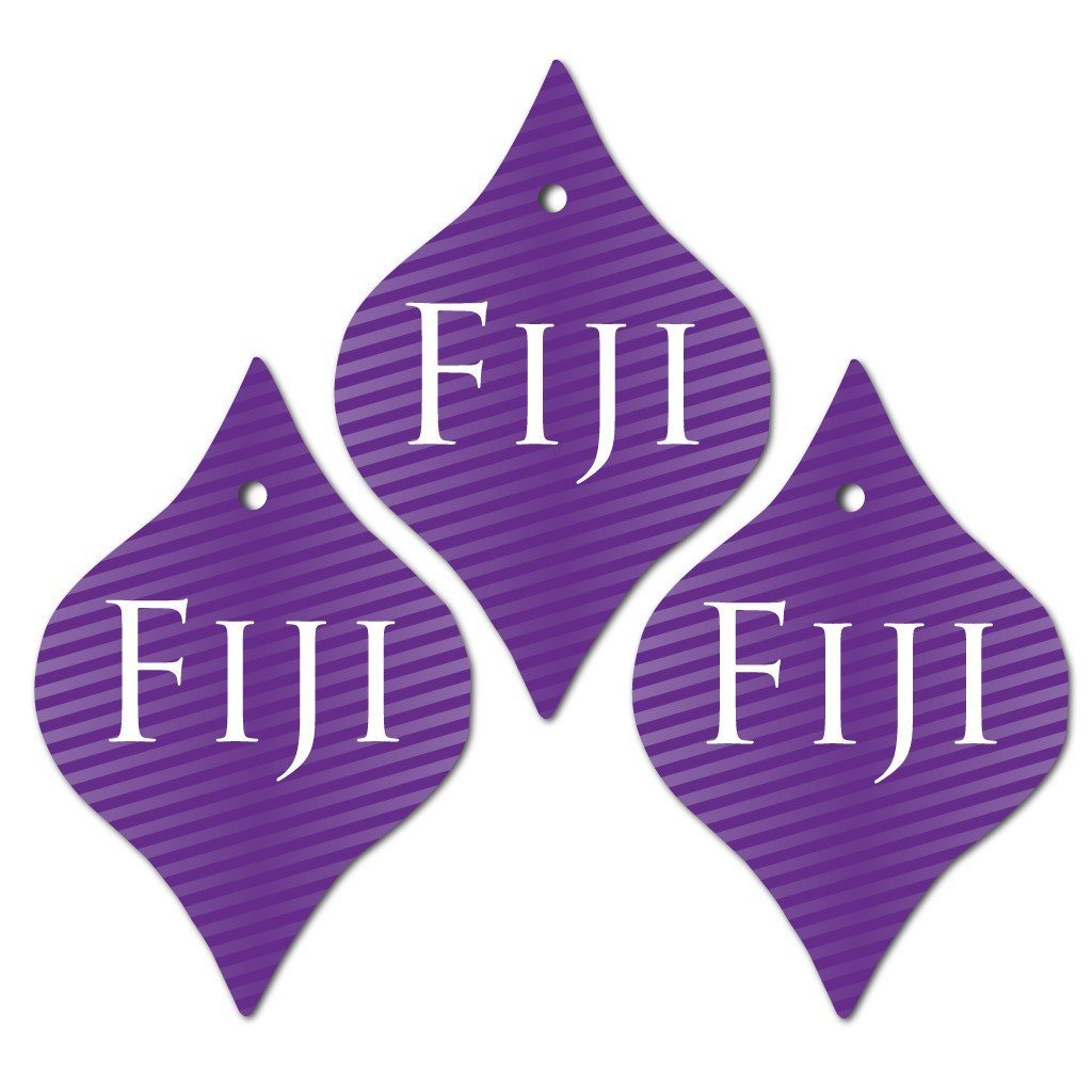 Phi Gamma Delta Ornament - Set of 3 Tapered Shapes - FREE SHIPPING