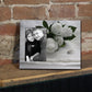 Wedding Themed Picture Frame - Holds 4x6 Photo - Rings and Roses -
