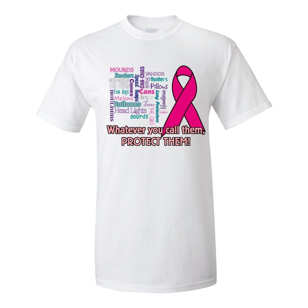 Whatever You Call Them Breast Cancer Awareness T-Shirt - FREE SHIPPING