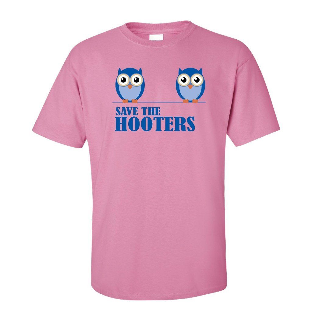 Save the Hooters Breast Cancer Awareness T-Shirt - FREE SHIPPING