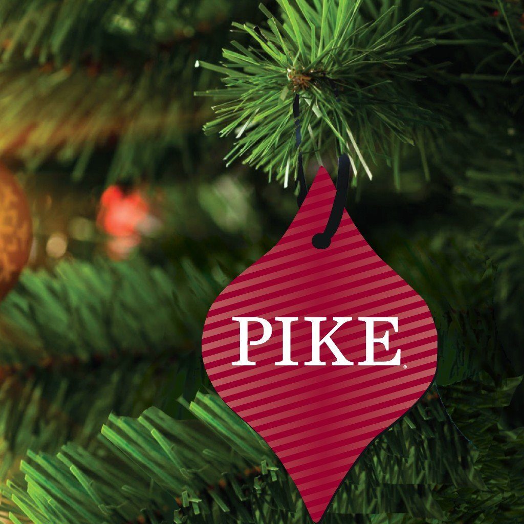Pi Kappa Alpha Ornament - Set of 3 Shapes - FREE SHIPPING