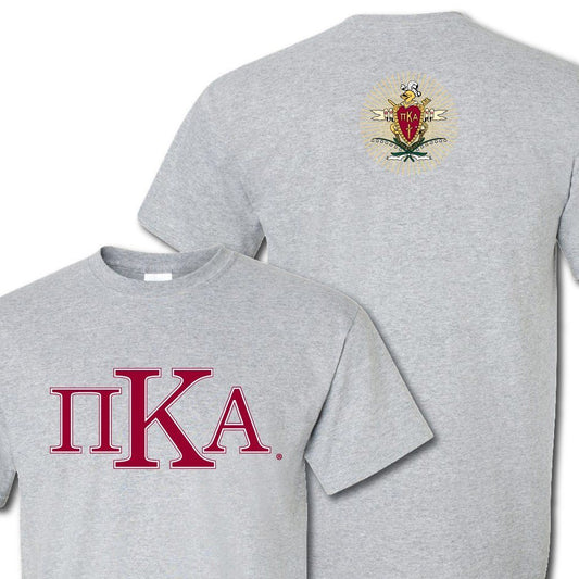 Pi Kappa Alpha Greek Letters Standard T-Shirt - FREE SHIPPING