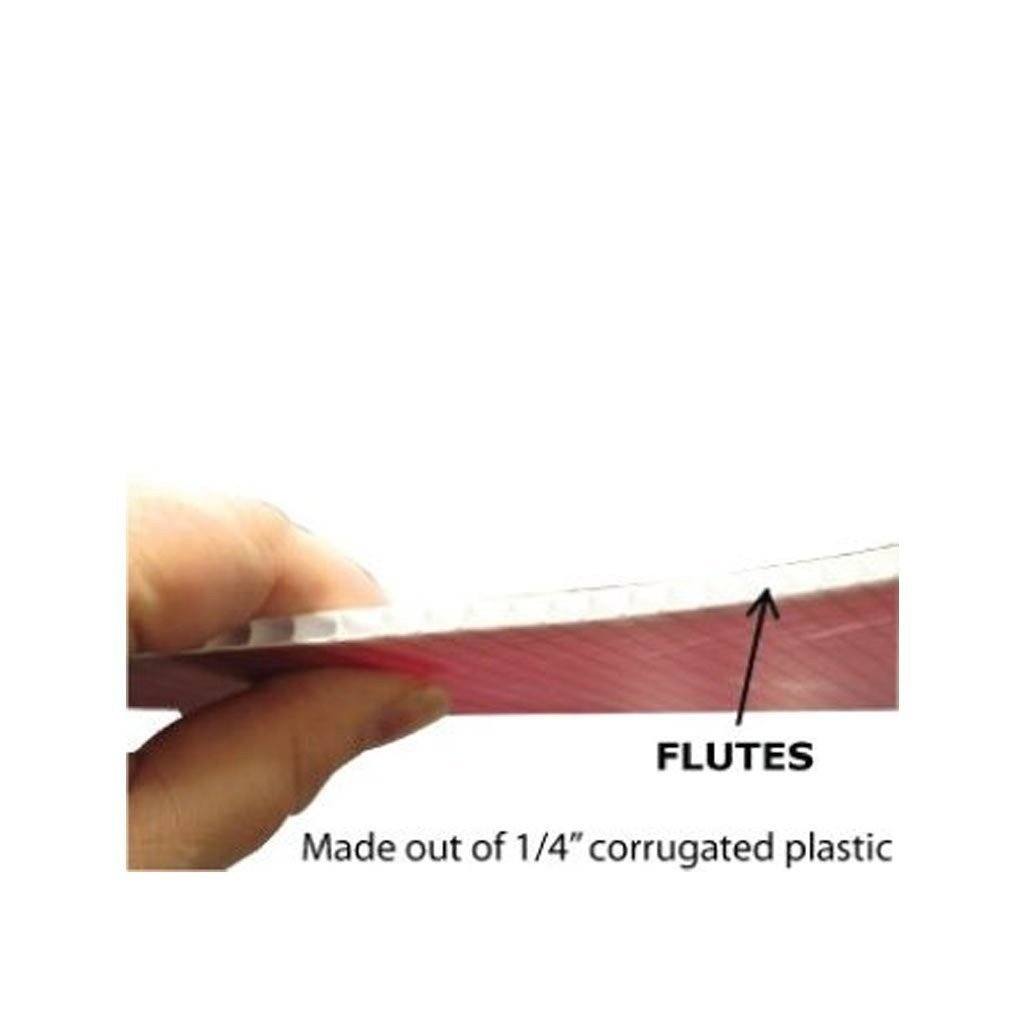 Valentine's Lawn Decorations - A Yard Full of Red Roses (Set of 24) - FREE SHIPPING