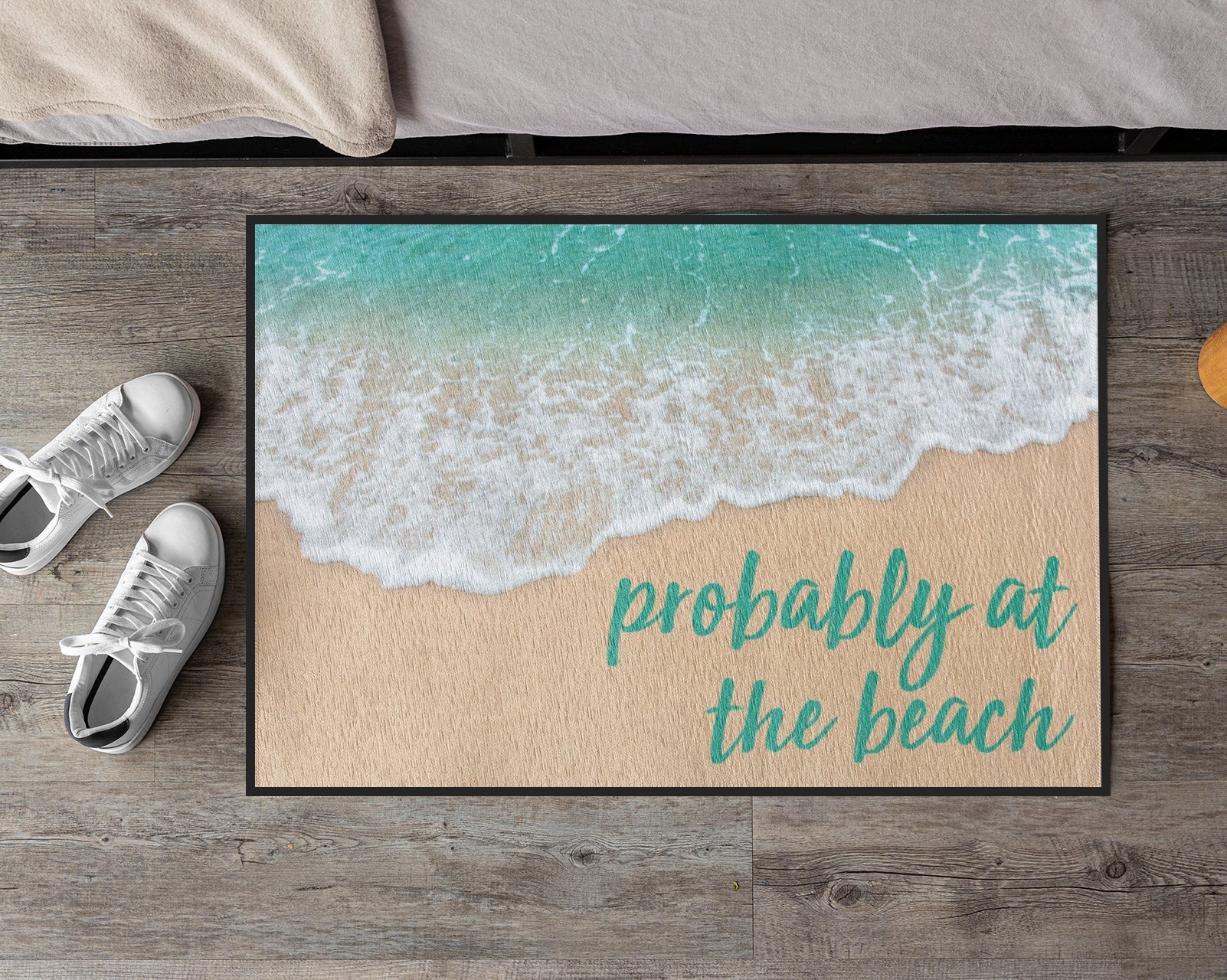 Probably at the Beach Doormat  VictoryStore –