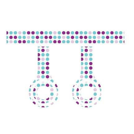 Purple & Teal Skins for Beats Solo HD Headphones Set of 3 Patterns - FREE SHIPPING