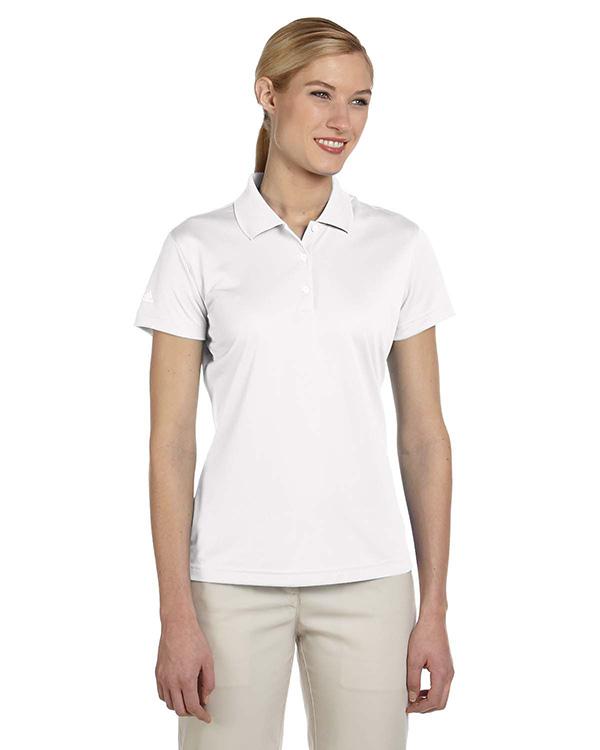 QCR Ladies' adidas Golf Climalite® Mesh Polo