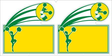 EPS Art File Template for Shaped Sign Blanks