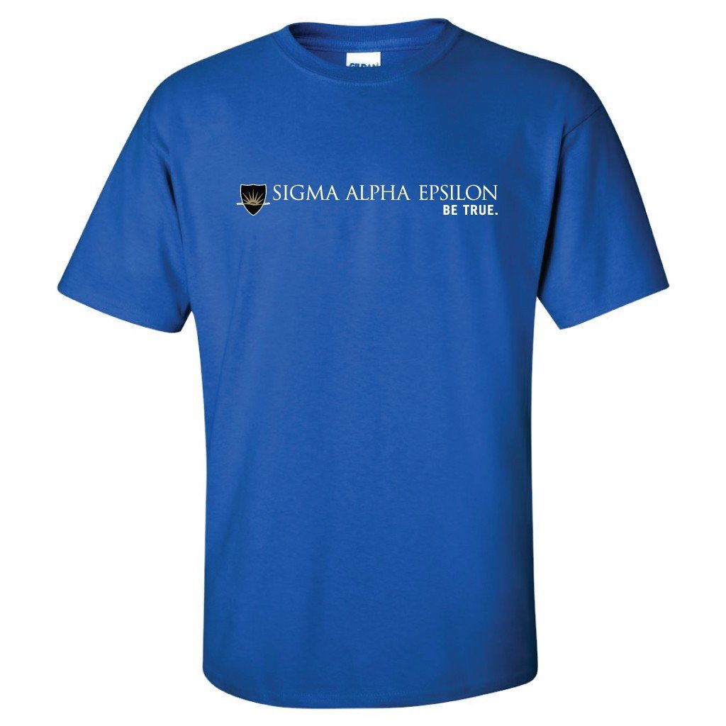 Sigma Alpha Epsilon - Shield and Sigma Alpha Epsilon T-Shirt - FREE SHIPPING