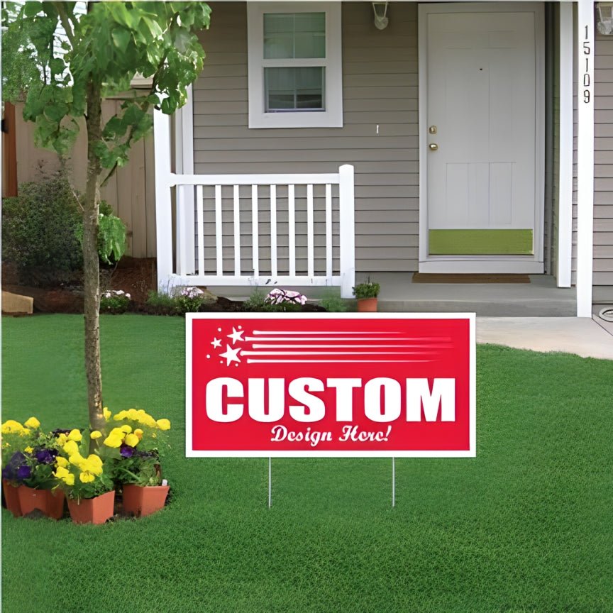 Same Day Yard Signs | 12" x 24"