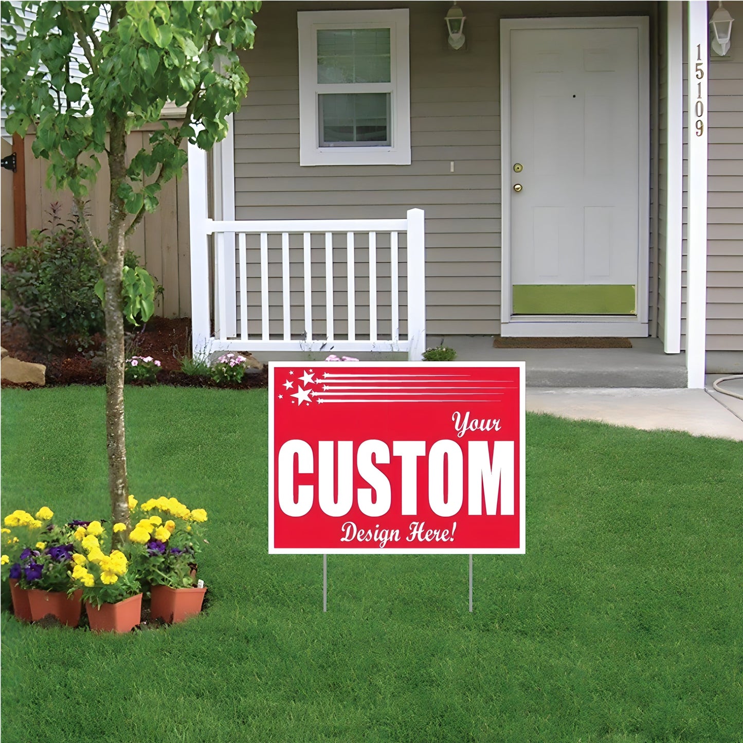 Same Day Yard Signs | 18" x 24"