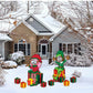 Santas Elves & Presents Photo Props Yard Card Set