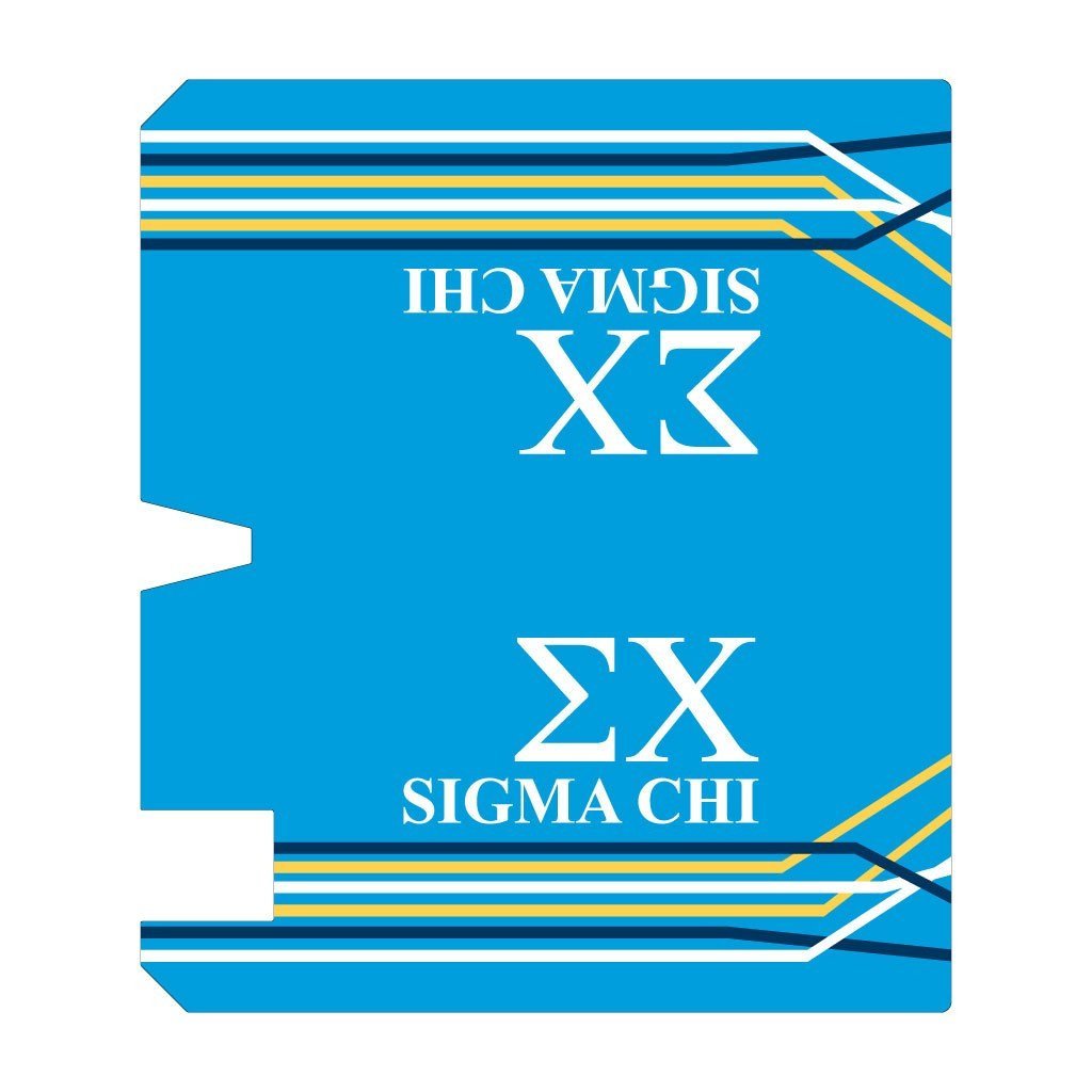 Sigma Chi Magnetic Mailbox Cover - Design 2