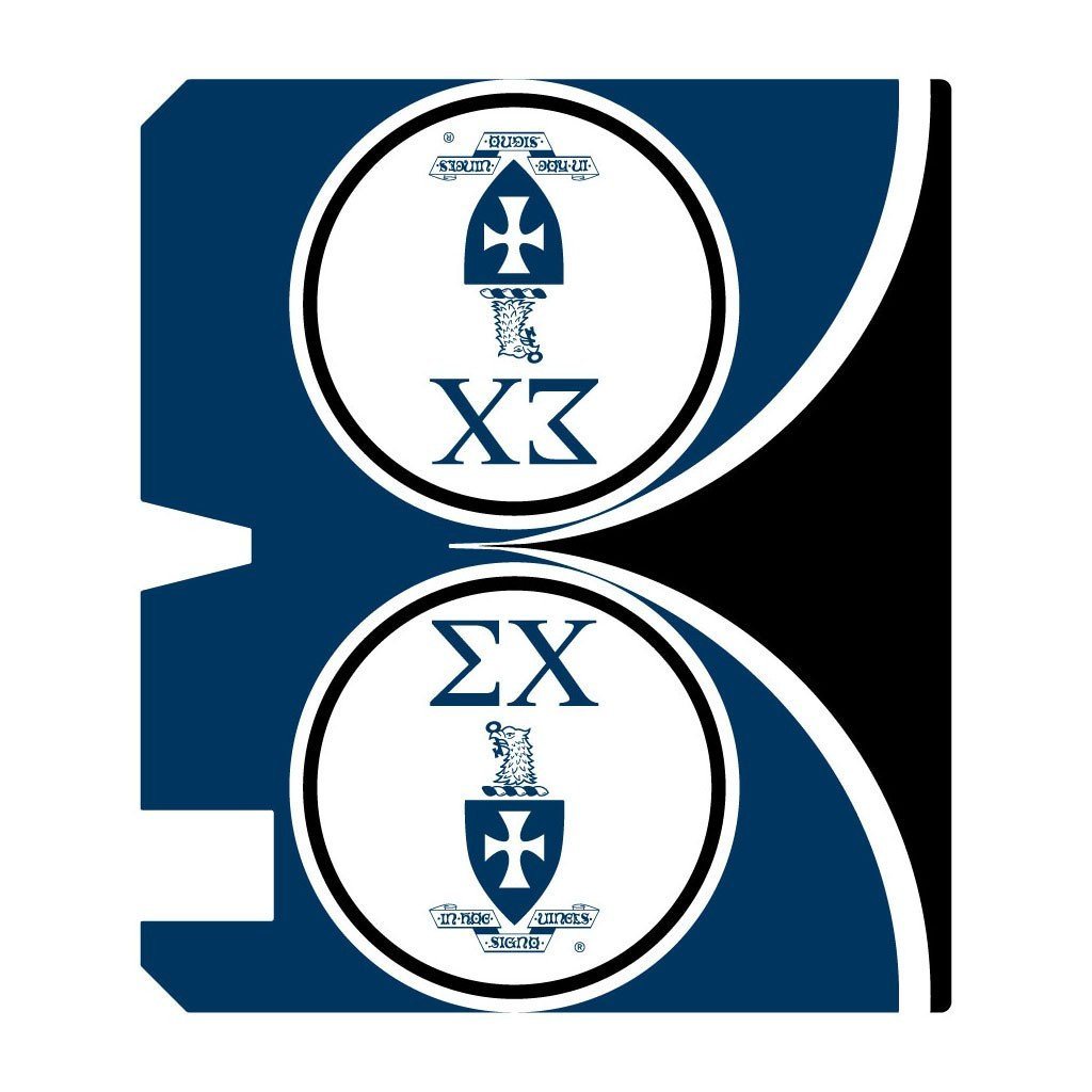 Sigma Chi Magnetic Mailbox Cover - Design 4