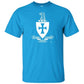 Sigma Chi Standard T-Shirt - White Crest Design - FREE SHIPPING