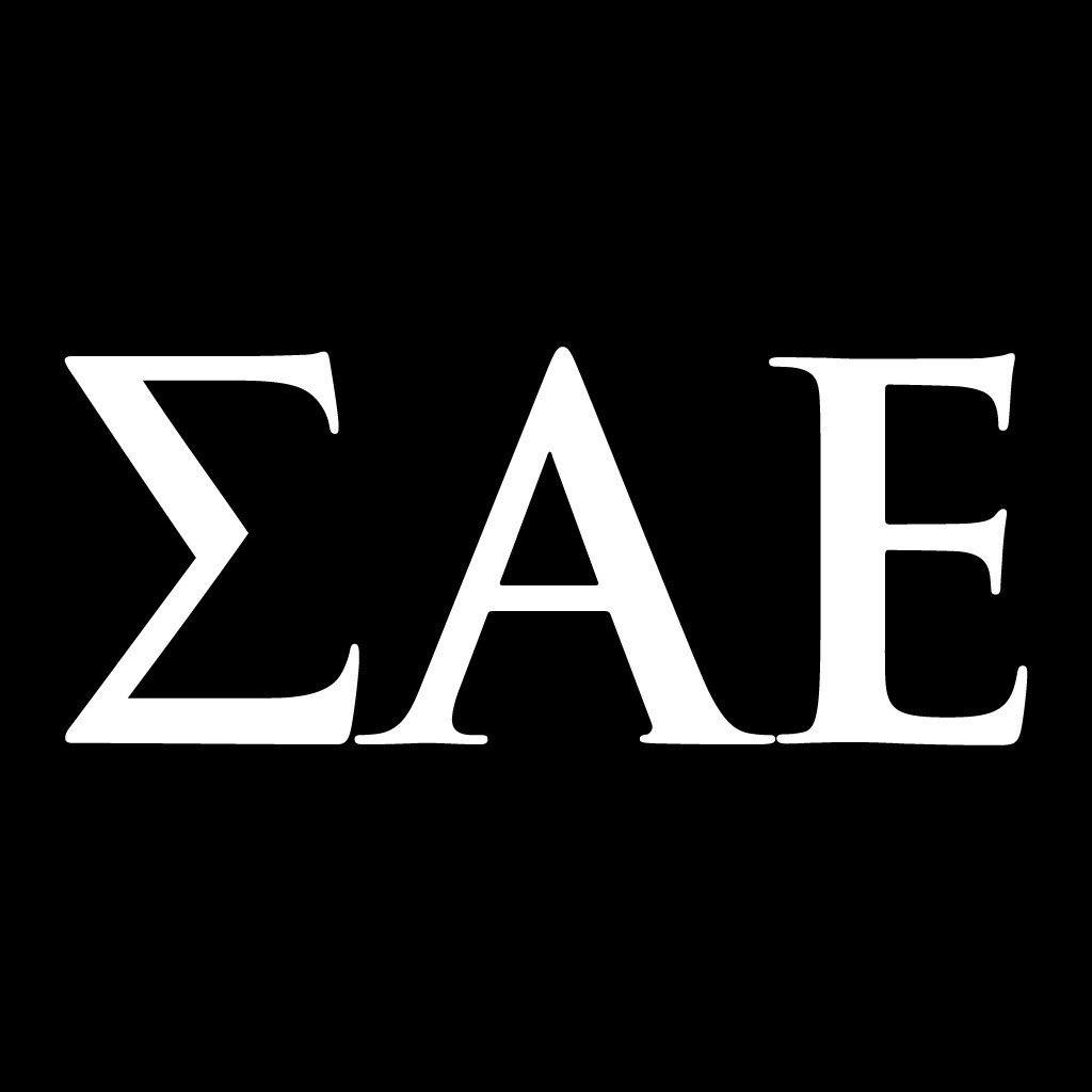 Sigma Alpha Epsilon Black Folding Camping Chair