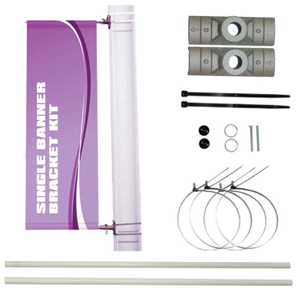 Single Pole Banner Bracket Kit