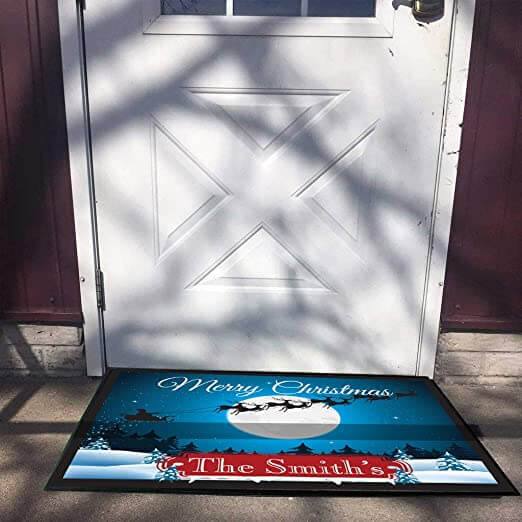 holiday doormat