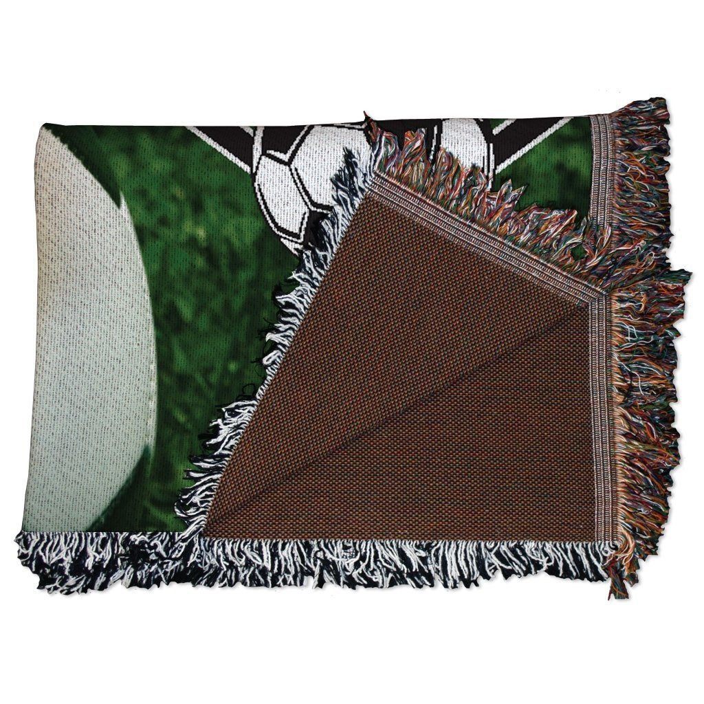 Soccer Dad Woven Blanket